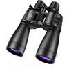 qcpjas Binocolo potente 12-36X60 Occhiali da campo con zoom Ottimo telescopio portatile for il birdwatching