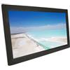 Generic Cornice per Foto Digitale HD, Schermo IPS da 21,5 Pollici 100‑240 V Cornice Elettronica Scheda di Memoria per Supporto Riproduzione Video Musicale con Telecomando per pubblicità