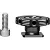 SHOOYIO Supporto Hot Shoe per fotocamera professionale con filettatura da 3/8 1/4 per stabilizzatori per fotocamera Pannello LED Adattatore per ingranaggi da studio Kit adattatore fotografico portatile