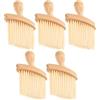 SHINEOFI Set da 5 Spazzole in Legno per la Pulizia Tastiera e Rimozione Polvere Laptop Spazzola Antipolvere per Auto e Strumenti Musicali Strumento Portatile per Pulizia Profonda