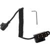 lvifloae D Tap to 3 Way Splitter Cable with Digital Display Type B Anton Bauer V Mount Battery Power Converter Camera Power Supply Cable for Cinema Camera Monitor Accessories