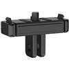 XAGMODSHN Base a sgancio rapido per supporto della macchina fotografica a doppio artiglio magnetico adattatore di montaggio in alluminio con vite da 1/4 di pollice