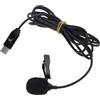 YPBEW Clip Lavalier per microfono 360 con pickup audio omnidirezionale migliora la voce per la produzione video Microfono USB C