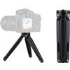 Generic Mini Treppiede In Metallo, Supporto Per Treppiede Da Tavolo Compatto Con Viti Da 1/4 Per Fotocamere/Stabilizzatore Dell'impugnatura Del Gimbal