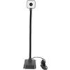 Asixxsix Fotocamera per Documenti USB 4K, Inversione e luminosità 'immagine Regolabili, Fotocamera per Documenti Pieghevole da 30 Fps, Plug & Play, Doppio Microfono, per Conferenze Web