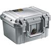 PELI Protector 1300 Valigia per telecamera Mirrorless, IP67 Impermeabile e a prova di polvere, Capacità di 6L, Prodotto in USA, Senza schiuma, Colore Grigio