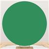 Mateju Copertura Sfondo, Copertura per Fondale Copertura Sfondo - Sfondo per Fotografia per Decorazione Festa di Nozze Ricevimento di Nozze Compleanno (Diametro 100cm/3.3ft,Verde)