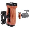 Sxhlseller Impugnatura a Gabbia per Telecamera in Legno Universale con Filo da 1/4 di Pollice e Supporto per la Scarpa Fredda, Impugnatura Laterale Ergonomica per Impianto Video e
