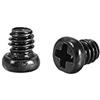 uxcell - Viti M2 x 2 mm, testa a croce con testa a croce nera, diametro 2,8 mm, per IBM HP, Dell, Lenovo Sony, Gateway, Acer, 50 pezzi