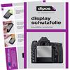 dipos I 2x Pellicola Protettiva compatibile con Nikon DSLR D780 Pellicola di Protezione cristallo