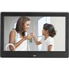 POADGBCN Display pubblicitario digitale da 12 pollici Cornice fotografica elettronica con schermo HD per vetrine ristoranti promozioni al dettaglio(Black)