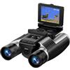 VBESTLIFE Binocolo 12x32 con Fotocamera, Schermo da 2,4 Zoom Ottico 12x Digitale 8x Immagini da 48 MP Videocamera da 2,5K, Binocolo per Birdwatching