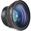 Ejoyous Kit Lente Fotocamera da 58 Mm con Lente Angolare Largo 0,43x, Lente Macro Largo Angolo Largo Compatto Leggero, Compatibile con 70D 77D 80D 1100D 700D 650D 550D 300D REBEL T7 T7I
