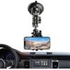 Generisch Supporto per cellulare auto - Supporto per cellulare auto | Supporto per telefono auto in ABS con forte base a ventosa, supporto per telefono auto, supporto per telefono Vlog in auto, versatile