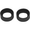 YWBL-WH Oculare per Oculare per Microscopio Stereo 2 Pezzi, Oculari Applicabili Protezione per Oculare Ad Angolo Piatto in Gomma, con Visione Chiara, Materiale Confortevole