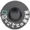 Annadue Parte di Ricambio del Cappuccio 'interfaccia della Piastra del Quadrante di modalità per 5D2 5DMarkII Fotocamera, Patch per Giradischi del Tastierino della modalità della Fotocamera