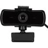 NutriEss Web Camera 1080p Webcam ad alta definizione con microfono per la classe video in diretta per conference PC Computer Plastic USB 2.0