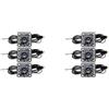 Haopeuk 6 Moduli Fotocamera da 100 Gradi 1MP OV9732 1280x720 USB con Driver 0, A Manuale, con da 2 Metri per WinXP/7/8/10
