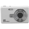 Tonysa Fotocamera Digitale, Videocamera 12MP 1080P con Zoom 16X, Schermo TFT da 2,4 Pollici, Fotocamera per Bambini con Funzione AF, Conto Alla Rovescia per Vacanze, Lauree, Matrimoni