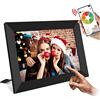 LBBBB Cornice digitale WiFi Schermo touch da 8 pollici IPS Schermo HD 1080P Schermo IPS ad alta risoluzione Angolo di visione a 180 ° Sensore di movimento Rotazione automatica Display foto tramite SD 16 GB