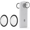 Honbobo Protezioni obiettivo per Ricoh Theta SC2/S/V, Protezione lenti PC Copriobiettivo Tappo per obiettivo Accessori per Ricoh Theta SC2/S/V, Resistente alla polvere Resistente ai graffi