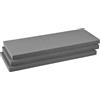 PELI 1701 Set Schiuma di Ricambio, Accessorio Per Valigia Protector Originale, Compatibile 1700, Colore: Nero