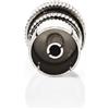 NEDIS Spina IEC (Coax) - diritta - presa - nichelata - 75 Ohm - vite - diametro ingresso cavo: 7.0 mm - metallo - argento - confezione da 2 pezzi