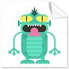 DIYthinker universo e Alien Alien creature occhiali panno di pulizia Gift Phone Screen Cleaner 5PCS