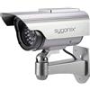 sygonix SY-3420674 - Telecamera fittizia con modulo solare con LED lampeggiante