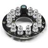 Othmro Board 45 Gradi Piastra Rotonda Board Lampadina per Telecamera di Sicurezza CCTV Bianco 1pcs