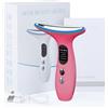 bergxperten Massaggiatore Viso EMS Antirughe 45°C - Riduce Doppio Mento, Rassoda Collo e Mandibola - Per Donna, Uomo, Viaggio, Routine Anti-Età