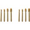 Generic Set di 2 strumenti per la finitura del calafataggio, set di raschietti per