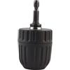 Nivvity Mandrino autoserrante, clip per trapano, 3/8‑24UNF 0,8‑10 mm Clip per mandrino autoserrante senza chiave con adattatore per asta esagonale da 1/4 '' W