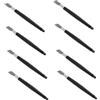 DIYEAH 10pezzi Kit di Utensili per Intaglio Legno Scalpelli per Incisione Manuale Strumenti per Lavorazione Legno Fai da Te Utensili per Scultura