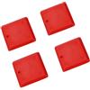 NPXUAMTJ Spatola per spalmatrici di sigillanti in silicone per finiture di porte, strumento per calafataggio in silicone, vetro, cementi, raschietti