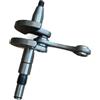 TXuKm Albero motore Albero motore Biella adatta for MS162 MS172 MS172T MS172C MS182 MS182T MS212 Parti motosega