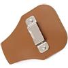 KACCDE Duty Tape Measure Leather Belt Clip Holder per 5m 7.5m 10m Strumento di Misura Ergonomico Abbigliamento da Lavoro Accessorio Costruzione Nastro Misura Clip