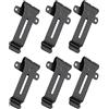 Generic BF 888S BF 666S CLIP DI RICAMBIO PER CINTURA RADIO, MATERIALE METALLICO, 6 PZ