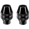 SPORTARC Mandrini autoserranti facili da cambiare per modelli Dremel, compatibili con vari accessori nelle dimensioni 0 8 3 2 mm