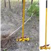SCMYZLYD Estrattore per pali a T, Estrattore for pali regolabile da 3-9 cm for di recinzione, paletti for alberi, tubi in acciaio