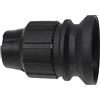 vhbw mandrino portapunte SDS compatibile con Hilti TE 14, TE 15, TE 1, TE 15-C, TE 18-M avvitatori a batteria, trapani - diametro di 1 cm, nero