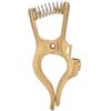 YUKOFE Morsetto di terra 300A Vernice in ottone Manuale industriale Forniture per strumenti hardware per la manutenzione del circuito elettrico