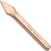 WEDO Scalpello trasversale non scintillante, scalpello trasversale di sicurezza senza scintille, rame al berillio, standard DIN, certificato BAM e FM, 20x200x8mm