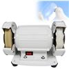 Generic Macchina lucidatrice per lenti, attrezzatura per lucidatura a doppia ruota 3000r/min per resina, PC e vetro - Elaborazione degli occhiali per negozi di ottica