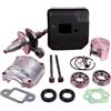LIWaaGe Adatto for motosega 017 MS170 37mm Pistone Albero motore Marmitta Carburatore Guarnizione Kit paraolio 1132 030 0401 11320301402