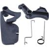 pljYocdO Leva di sicurezza del grilletto 'acceleratore con molla adatta for motoseghe 017 018 MS170 MS180