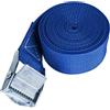 HLHLH Cinghie di fissaggio for carichi da 2 m con fibbia in metallo, fune traino for auto, moto, bici, for bagagli, borse, accessori a cricchetto resistenti(Blue)