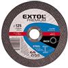 EXTOL PREMIUM Dischi da taglio per acciaio inox, 5 pezzi, 115 x 1,6 x 22,2 mm