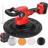 Himopuer Lucidatrice for lisciare le pareti con cazzuola elettrica, kit levigatrice for superfici di pareti in cemento portatile, for la costruzione di superfici in malta for pareti(2Batteries)