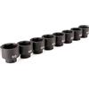TEKTON Set di chiavi a bussola a percussione a 6 punte da 1/2 (39-50 mm) | SID92008